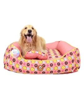 Cama Donuts Emporium Distripet Rosa